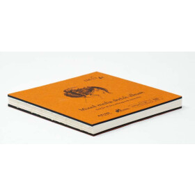 Skizzenbuch Authentic 14x14 cm, Mixed Media Papier, 32 Blatt, 200 g/qm
