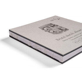 Skizzenbuch Authentic Bristollkarton 14 x 14 cm -32 Blatt, 185 g/qm