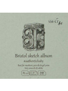 Skizzenbuch Authentic 14x14 cm -Bristollkarton, 32 Blatt, 185 g/qm