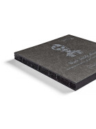 Skizzenbuch Authentic schwarzes Papier 14 x 14 cm - 32 Blatt, 170 g/qm