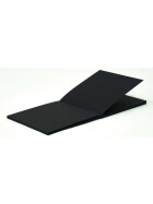 Skizzenbuch Authentic schwarzes Papier 14 x 14 cm - 32 Blatt, 170 g/qm