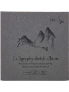 Skizzenbuch Authentic 14x14 cm, Kalligraphie Papier, 48 Blatt, 100 g/qm