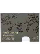 Acrylkarten A6 420 g/qm - 20 er Kartonschachtel #haikucards