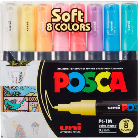Marker POSCA PC-1MC extra-fein konische Spitze 0,7 mm -...