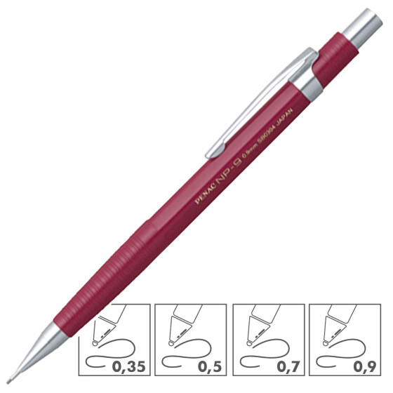 Druckbleistift NP - 4 Linienbreiten