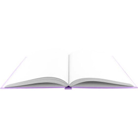 Notizbuch Hardcover A5 - 160 Seiten, 100 g/qm - pastell-violett