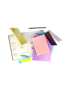 Notizbuch Hardcover A5 - 160 Seiten, 100 g/qm - pastell-violett