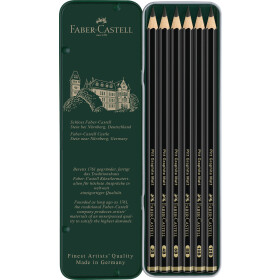 Bleistift Pitt Graphite Matt 6er Etui