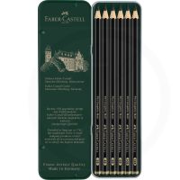 Bleistift Pitt Graphite matt 6er Etui - Faber-Castell