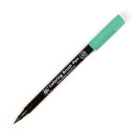 Color Brush Pen Koi - Bluegreen Light