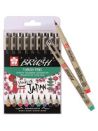 Pigma Brush Etui 9