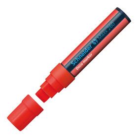 Kreidemarker Maxx 260 , Blockspitze 5+15mm - rot