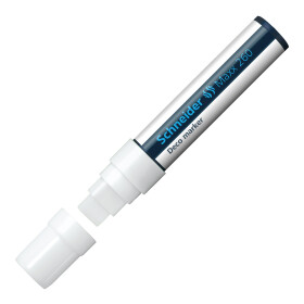 Kreidemarker Maxx 260 , Blockspitze 5+15mm - weiss