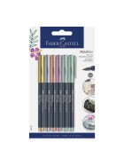 Marker Metallics 1,5mm Spitze - 6er Blisterkarte