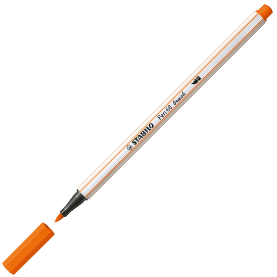 Pinselstift Pen 68 brush - gelbrot