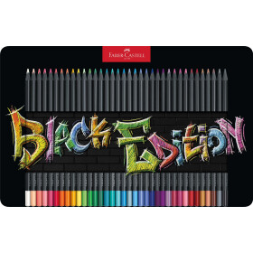 Buntstift Black Edition Super Soft Mine - 36er Metalletui