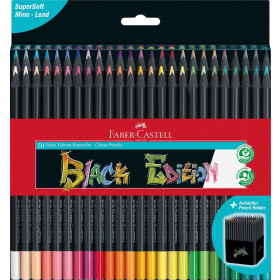Buntstift Black Edition Super Soft Mine - 50er Kartonetui