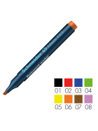 SCHNEIDER Maxx 133 Permanent-Marker Keilspitze 1-4mm - alle Farben