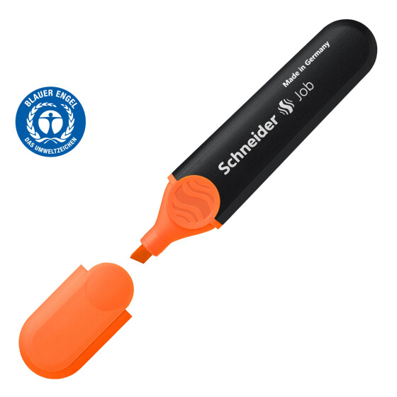 Textmarker Job orange, Keilspitze 1+5mm