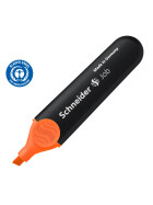 Textmarker Job orange, Keilspitze 1+5mm