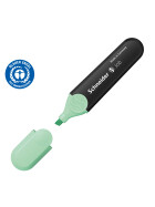 Textmarker Job Pastell mint, Keilspitze 1+5mm