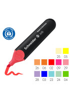 Textmarker Job Keilspitze 1+5mm - 12 Farben