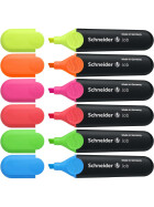 Textmarker Job Keilspitze 1+5mm - 12 Farben
