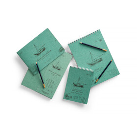 Authentic hochweißes Papier 90g/qm, matt - 3 Formate