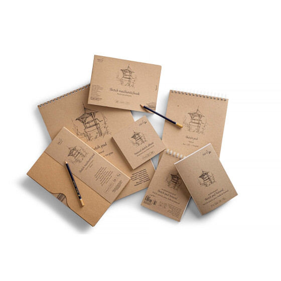Authentic RCP Papier 100g/qm, leicht grau - 6 Formate