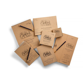 Authentic braunes RCP Papier 135g/qm - 6 Formate