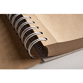 Authentic braunes RCP Papier 135g/qm - 6 Formate
