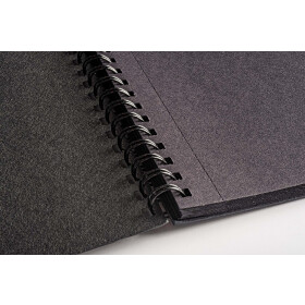 Authentic schwarzes Papier 165g/qm - 7 Formate