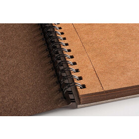 Authentic braunes Aquarellpapier 280g/qm - 3 Formate