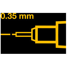 e-1800 profipen 0.3 schwarz