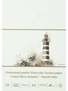 Künstler Aquarellblock A4 - Torchon, 250g/qm, 10 Blatt