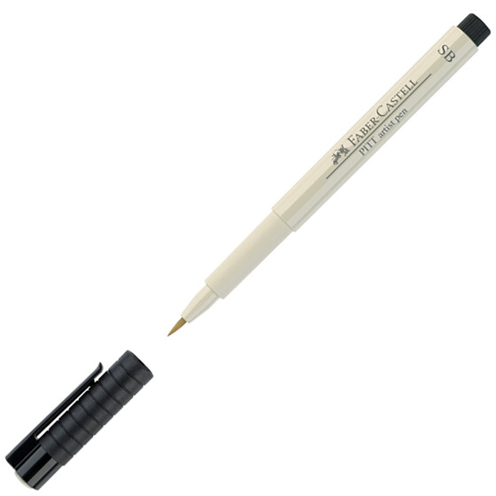 Tuschestift PITT® Artist Pen Soft Brush Farbe 270 - warmgrau I