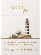 Künstler Aquarellblock A5 - Torchon, 250g/qm, 10 Blatt