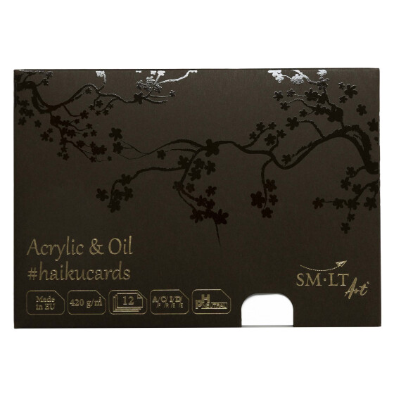Acrylkarten A5, 420 g/qm - 12er Kartonschachtel