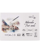 Postkarte Aquarellpapier 300 g/qm, 10,5x15 cm - 20 Blatt