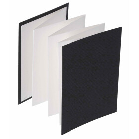 Aquarellblock Leporello 14 x 14 cm - 6 gefaltete Seiten, 300 g/qm