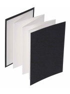 Aquarell Leporello, 300 g/qm 100% Cotton, 14x14 cm - 6 gefaltet Seiten