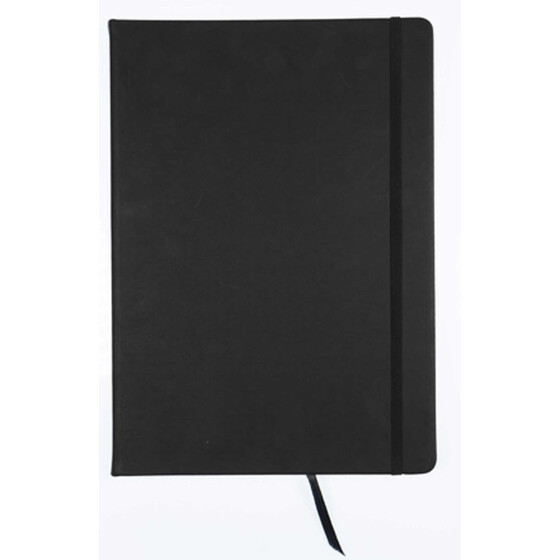 Skizzenbuch Hardcover A5 - 160 Seiten, 140 g/qm - schwarz