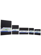 Skizzenbuch Hardcover A5 - 160 Seiten, 140 g/qm - schwarz