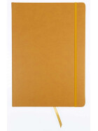 Skizzenbuch Hardcover A5 - 160 Seiten, 140 g/qm - safran
