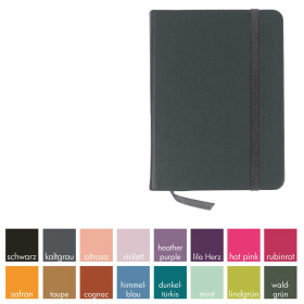 Skizzenbuch Hardcover A5 - 160 Seiten, 140 g/qm - 16 Farben