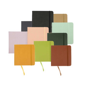 Skizzenbuch Hardcover 12x12 cm - 160 Seiten, 140 g/qm - 16 Farben