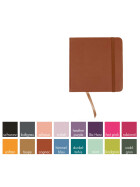 Skizzenbuch Hardcover 12x12 cm - 160 Seiten, 140 g/qm - 16 Farben