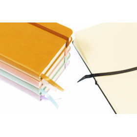 Skizzenbuch Hardcover A5 - 160 Seiten, QF, 140 g/qm - 16 Farben