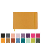 Skizzenbuch Hardcover A5 quer - 160 Seiten, 140 g/qm - 16 Farben