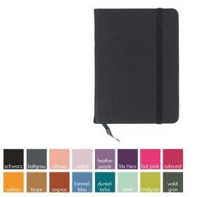 Skizzenbuch Hardcover A4 - 160 Seiten, 140 g/qm - 16 Farben